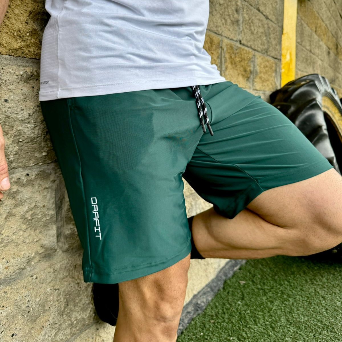 Pantaloneta Larga Verde Esmeralda