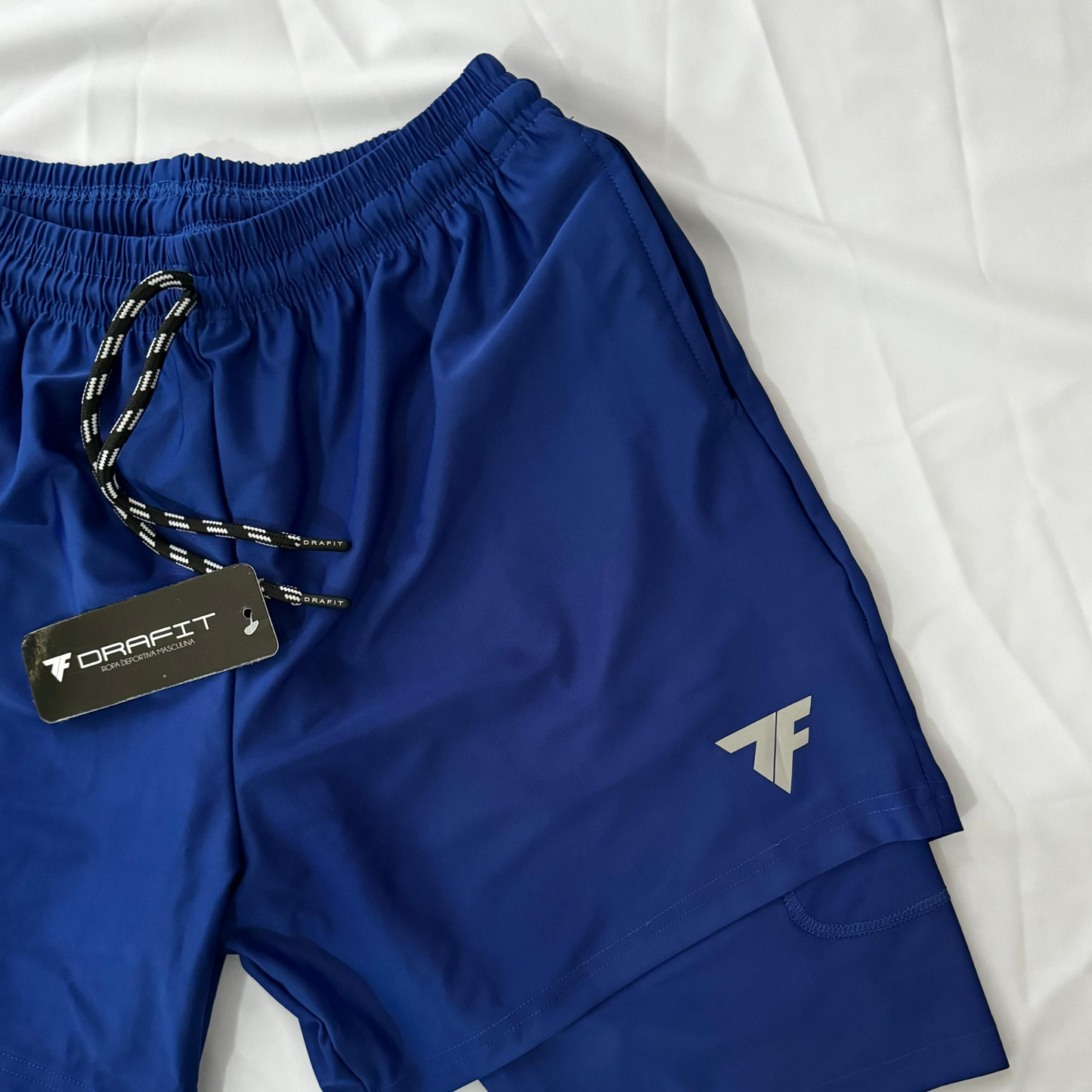 Pantaloneta Lycra Azul Rey