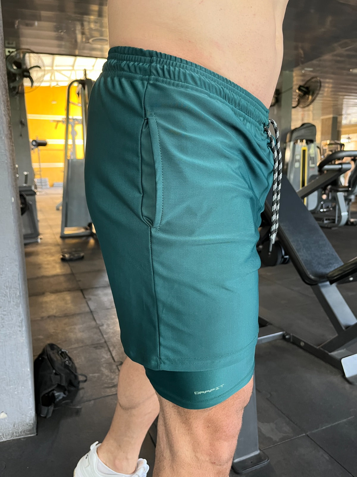 Pantaloneta Lycra Verde Esmeralda