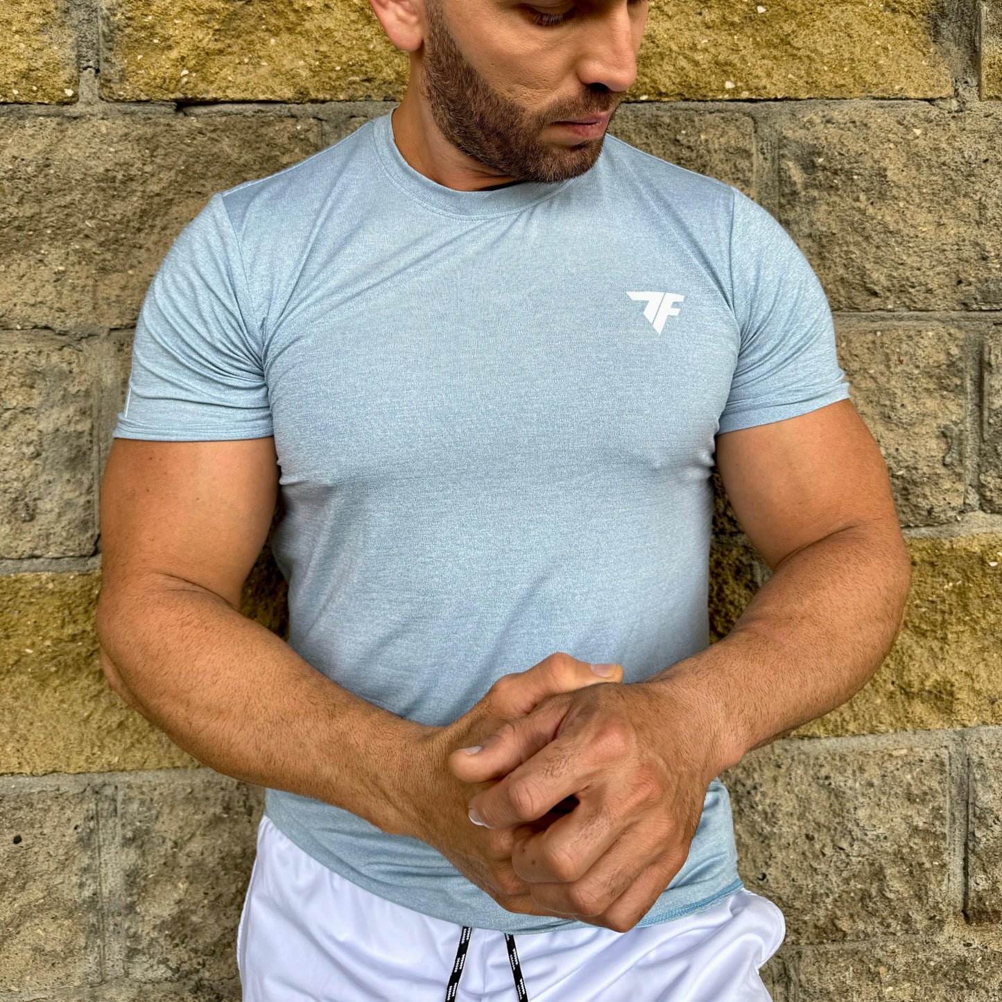 Camiseta Drafit Azul Claro