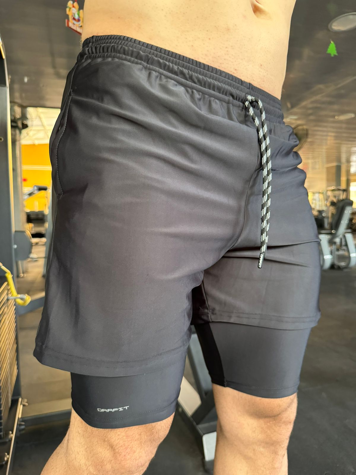 Pantaloneta Lycra Negra