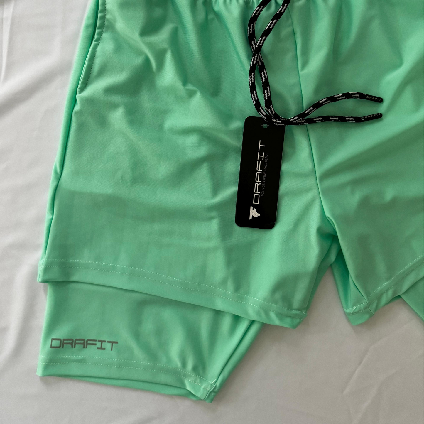 Pantaloneta Lycra Verde Claro