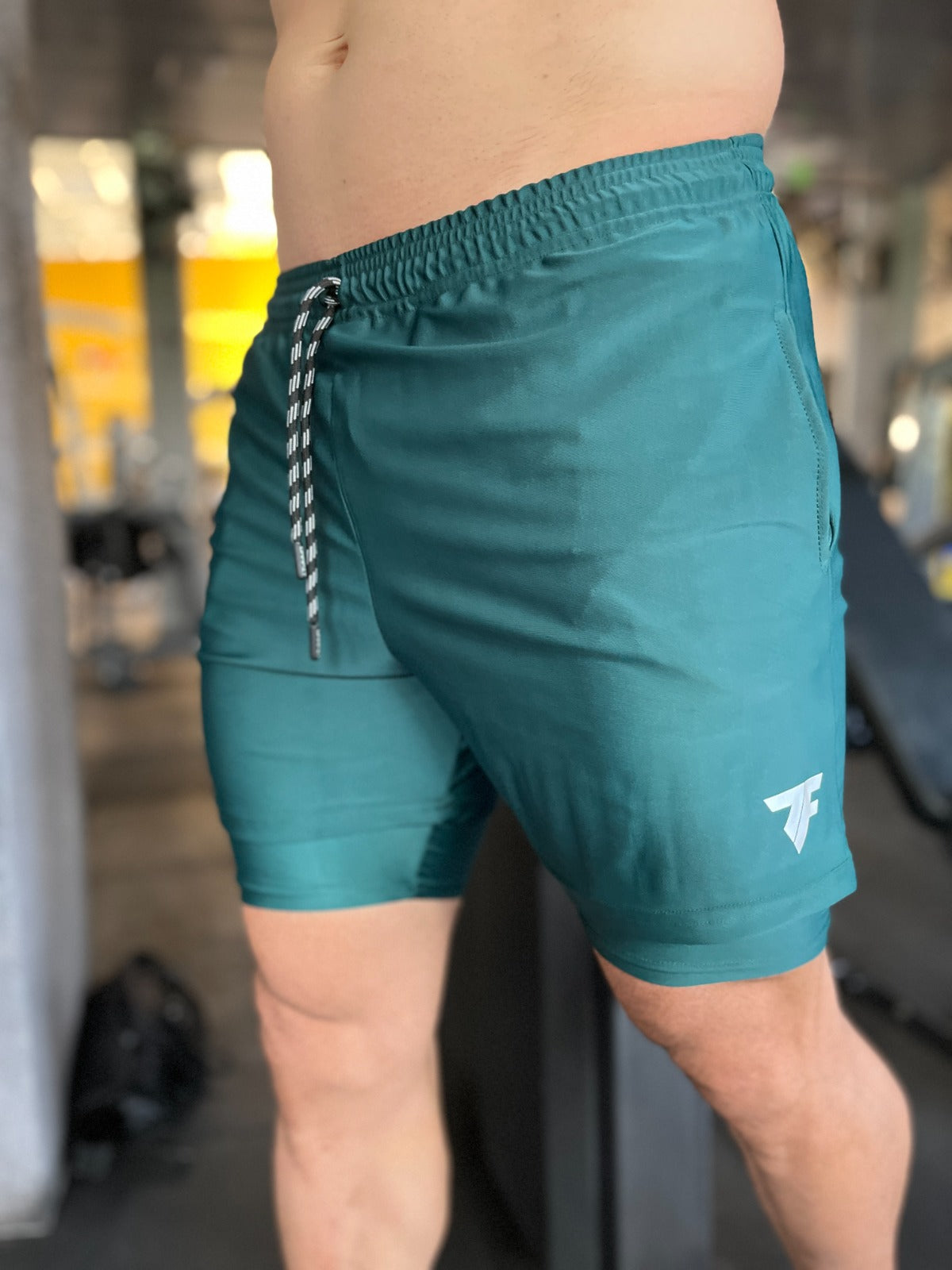 Pantaloneta Lycra Verde Esmeralda