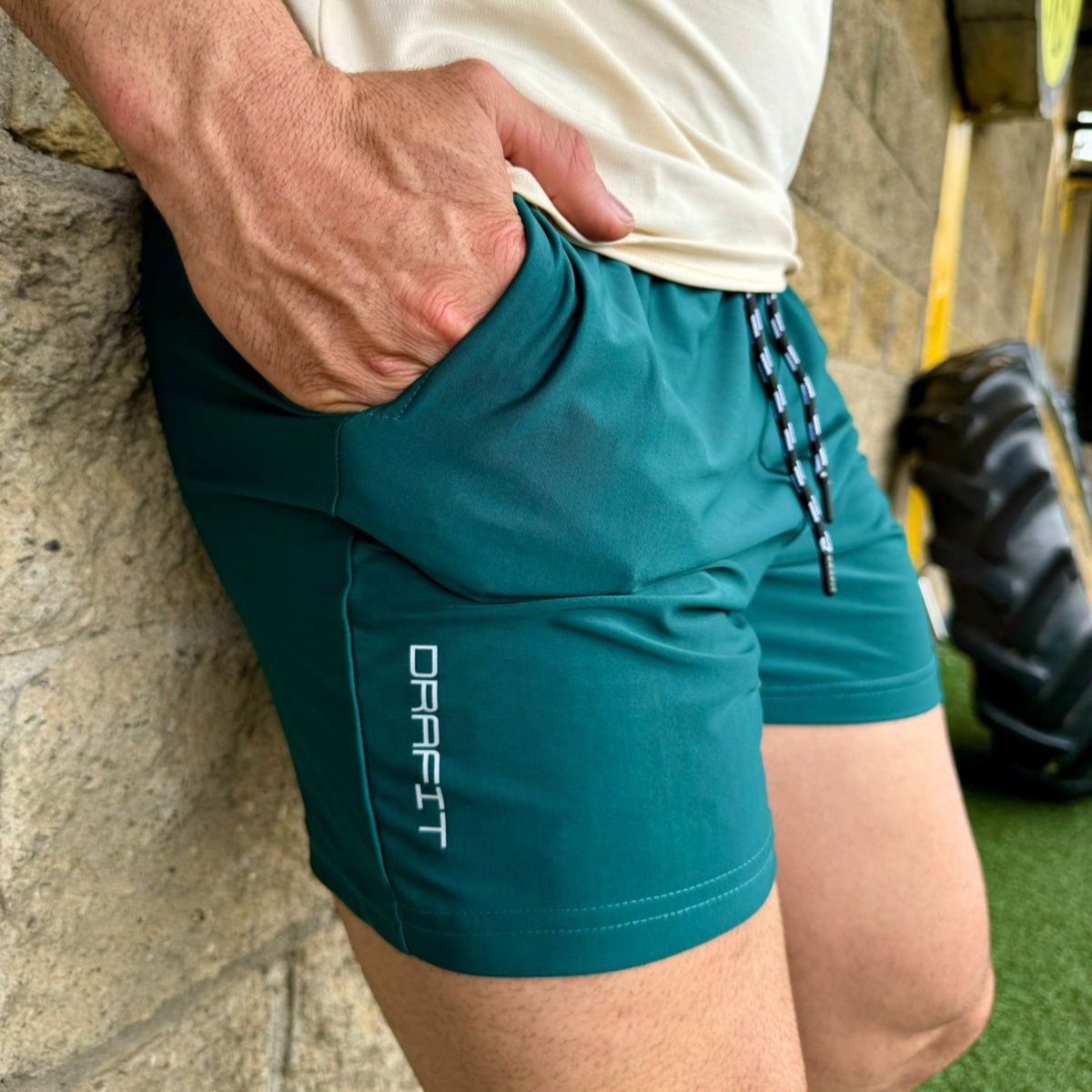 Pantaloneta Corta Verde Esmeralda
