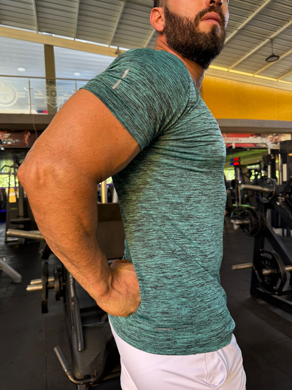 Camiseta Drafit Turquesa