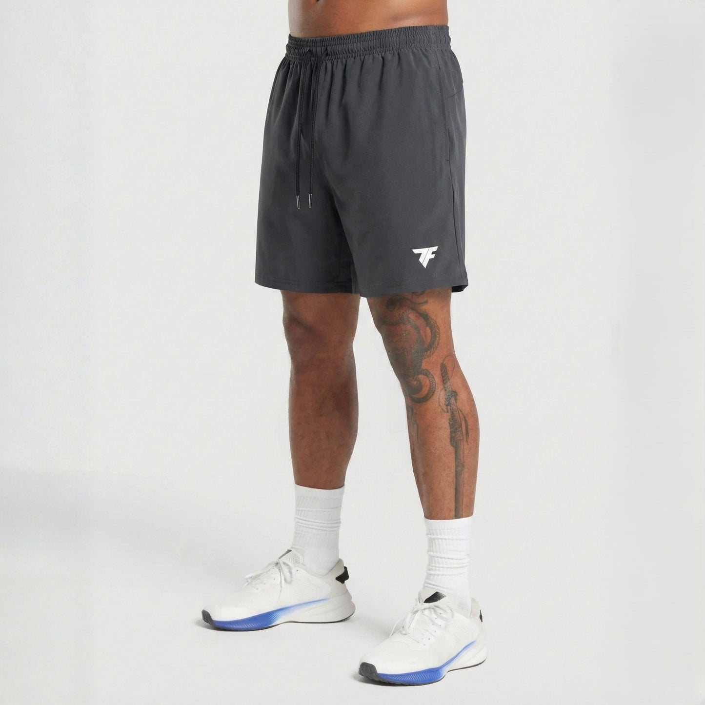 Pantaloneta Larga Gris