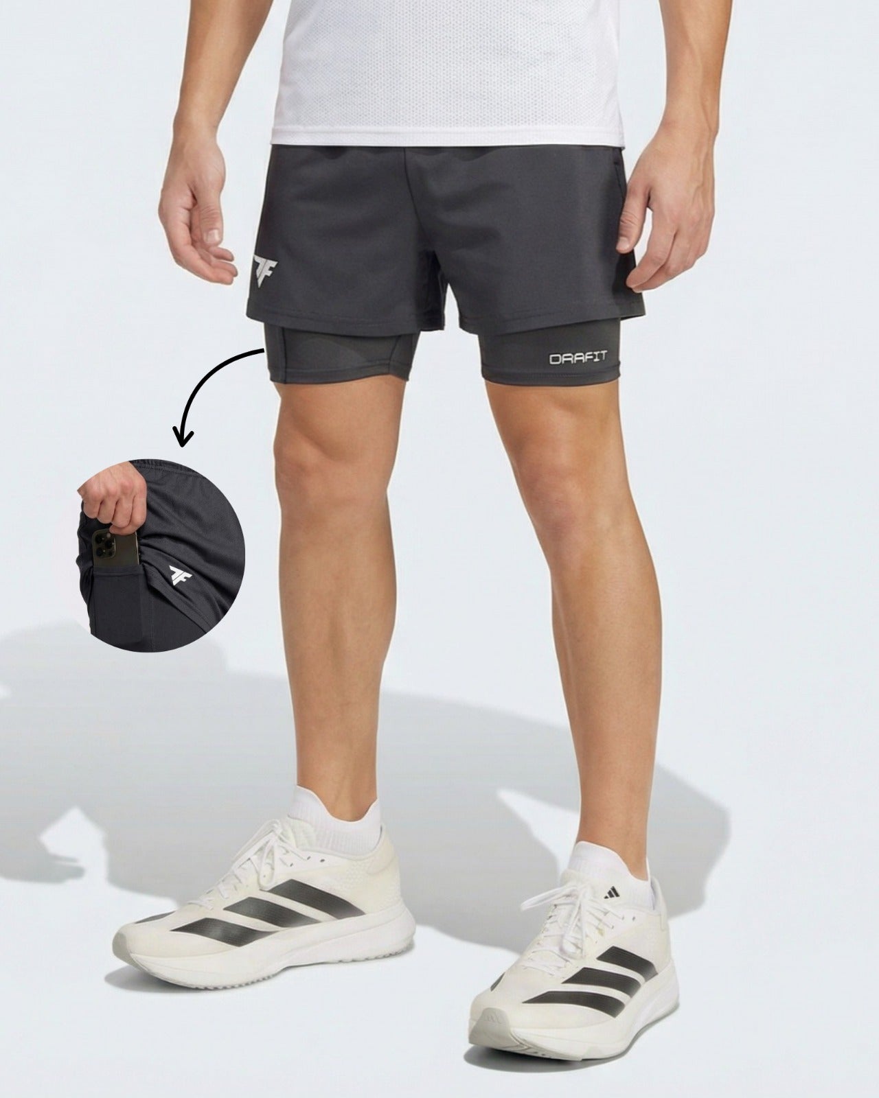 Pantaloneta Lycra Gris