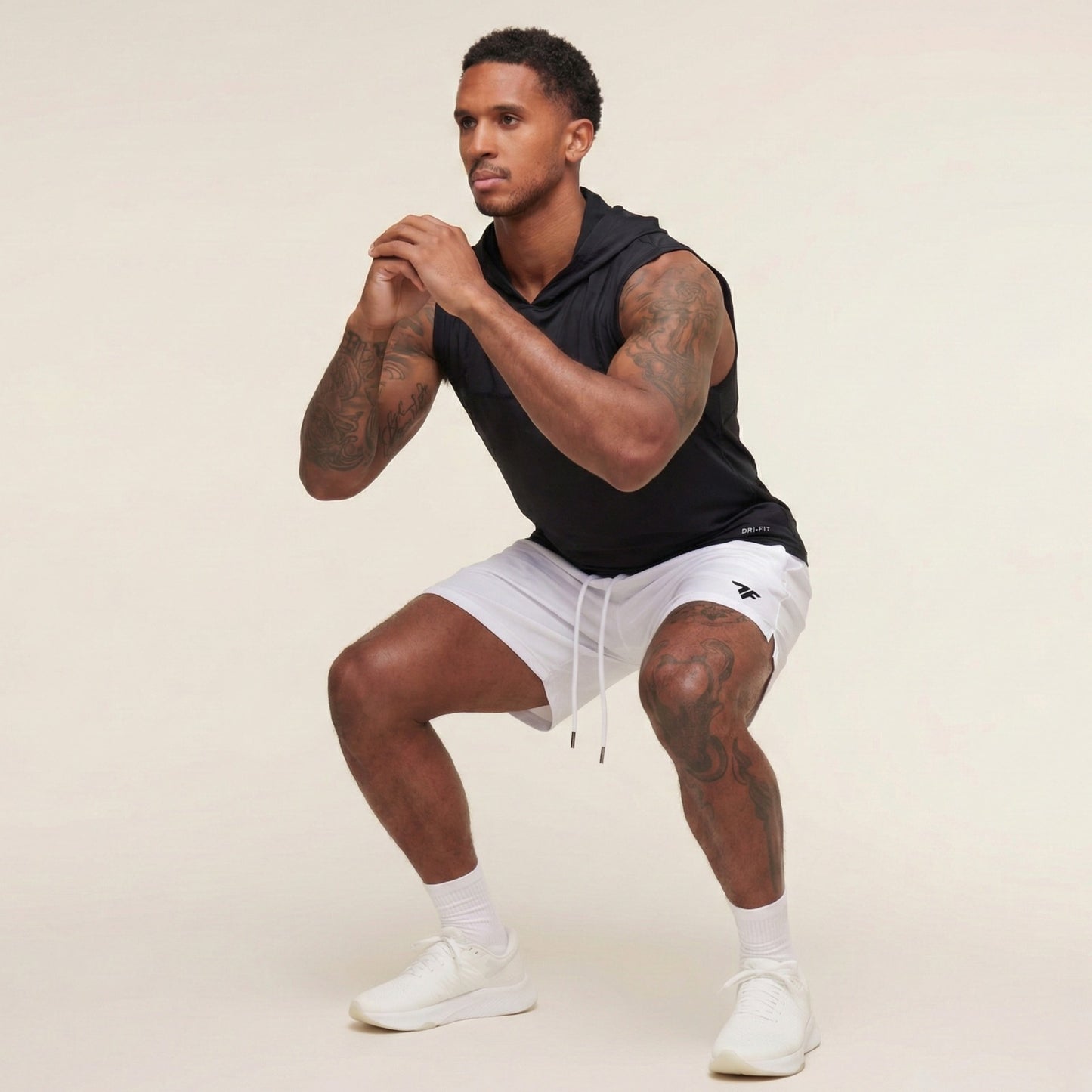 Buzo Manga Sisa Negro