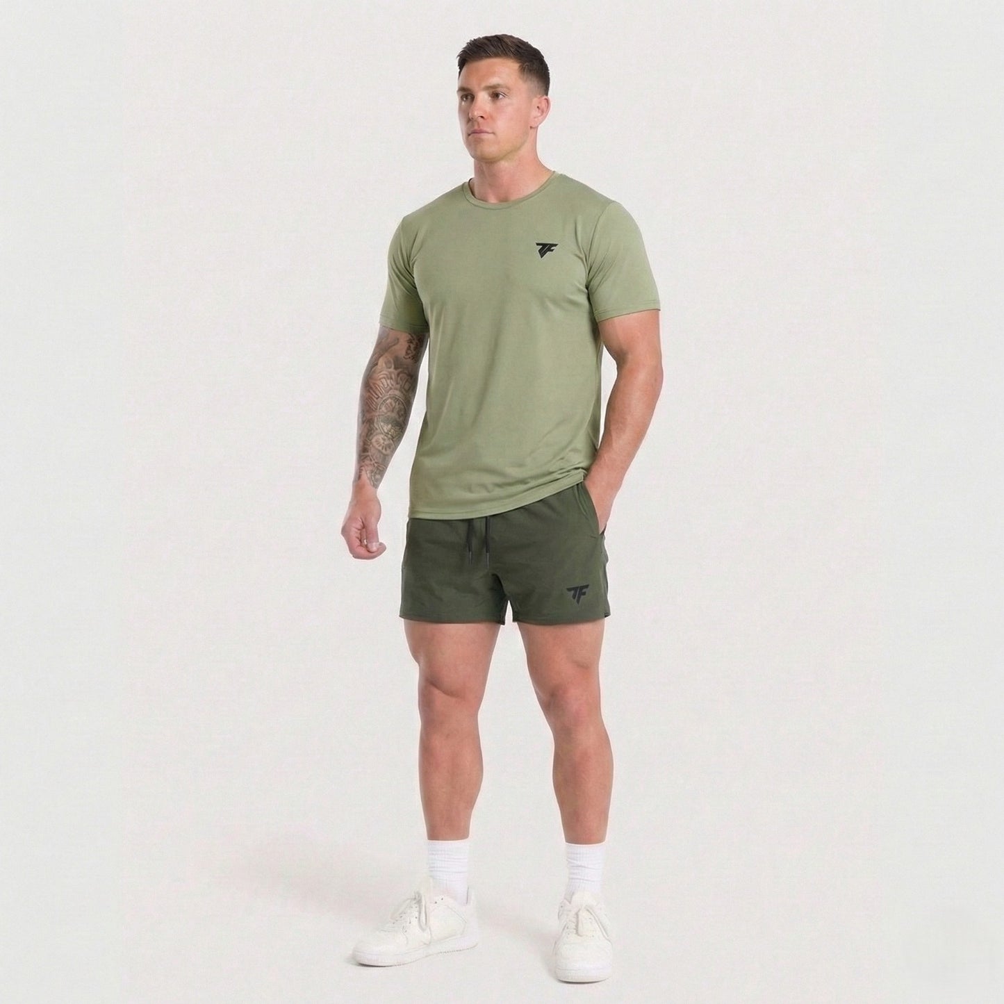 Pantaloneta Corta Oliva