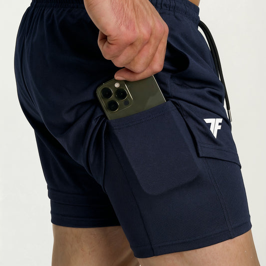 Pantaloneta Lycra Azul Marino