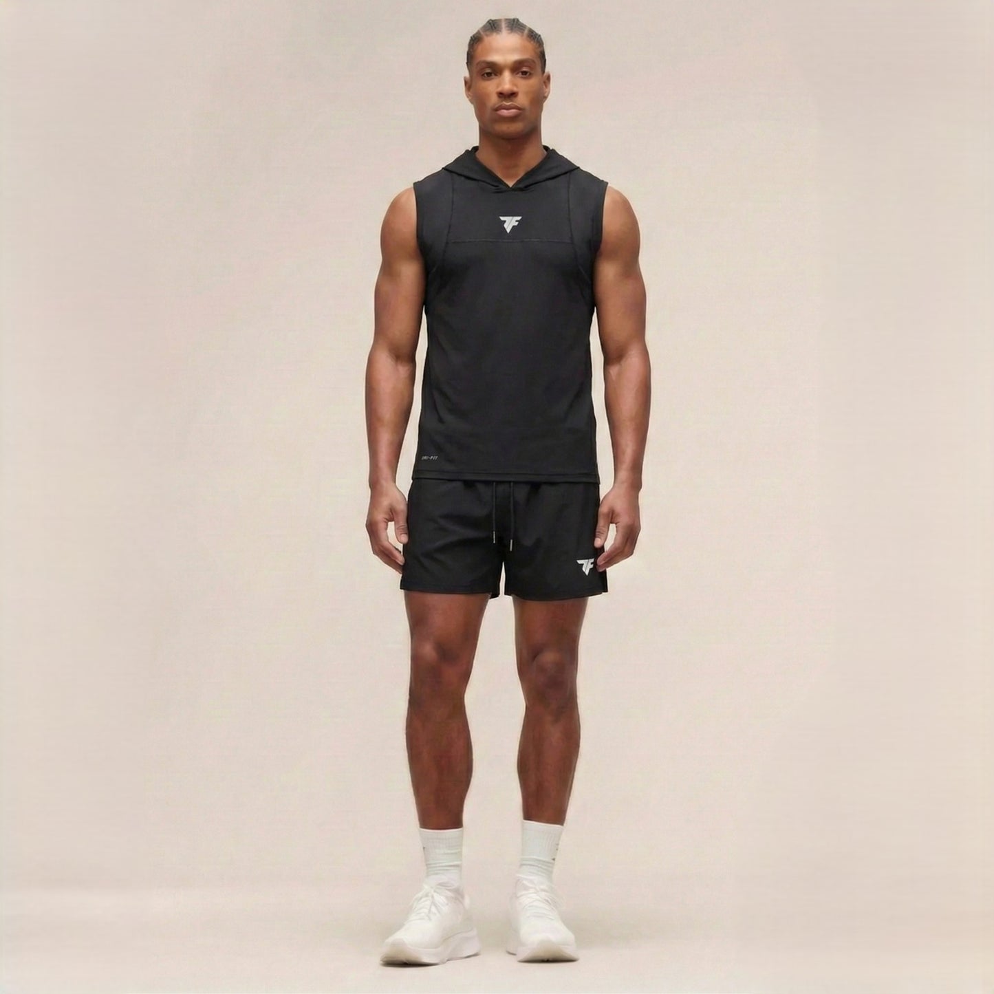 Buzo Manga Sisa Negro