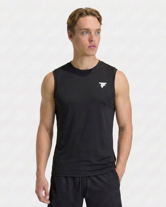 Camisilla Manga Sisa Negra