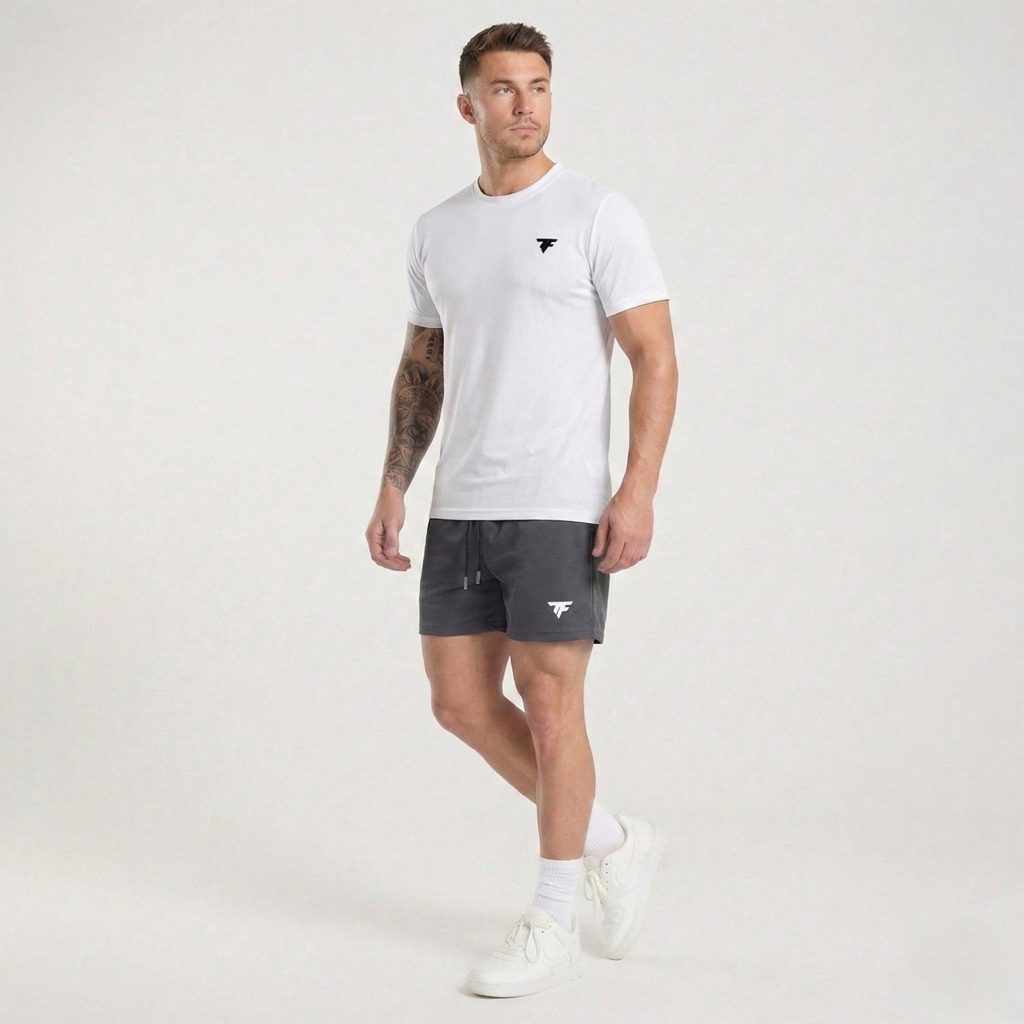 Pantaloneta Corta Gris