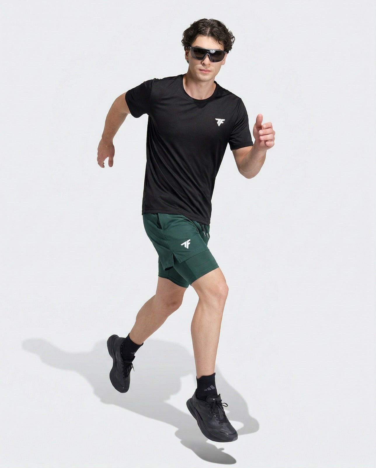 Pantaloneta Lycra Verde Esmeralda