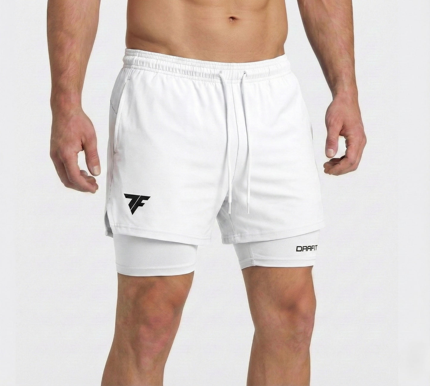 Pantaloneta Lycra Blanca