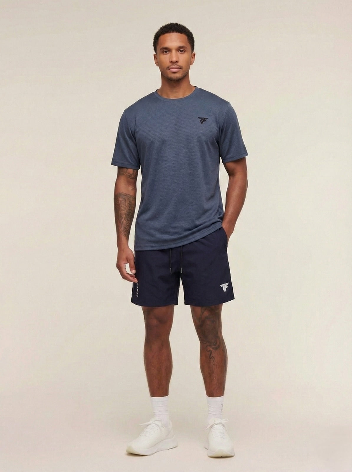 Pantaloneta Larga Azul Marino