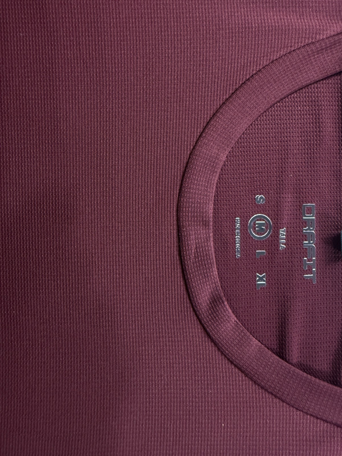 Camiseta Drafit Advance Vinotinto