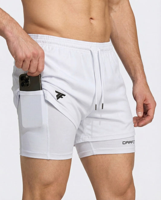 Pantaloneta Lycra Blanca