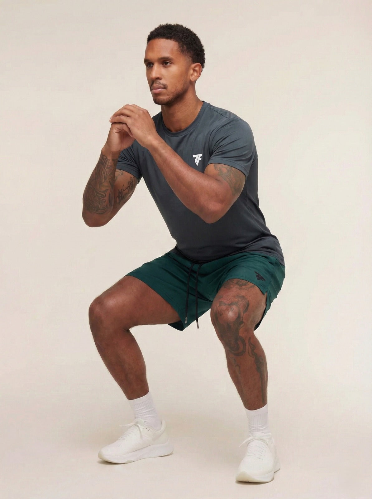 Pantaloneta Larga Verde Esmeralda