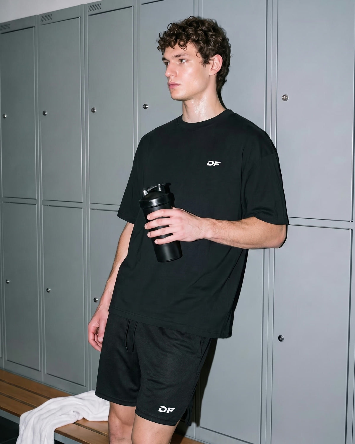 Camiseta Element Negra Oversized