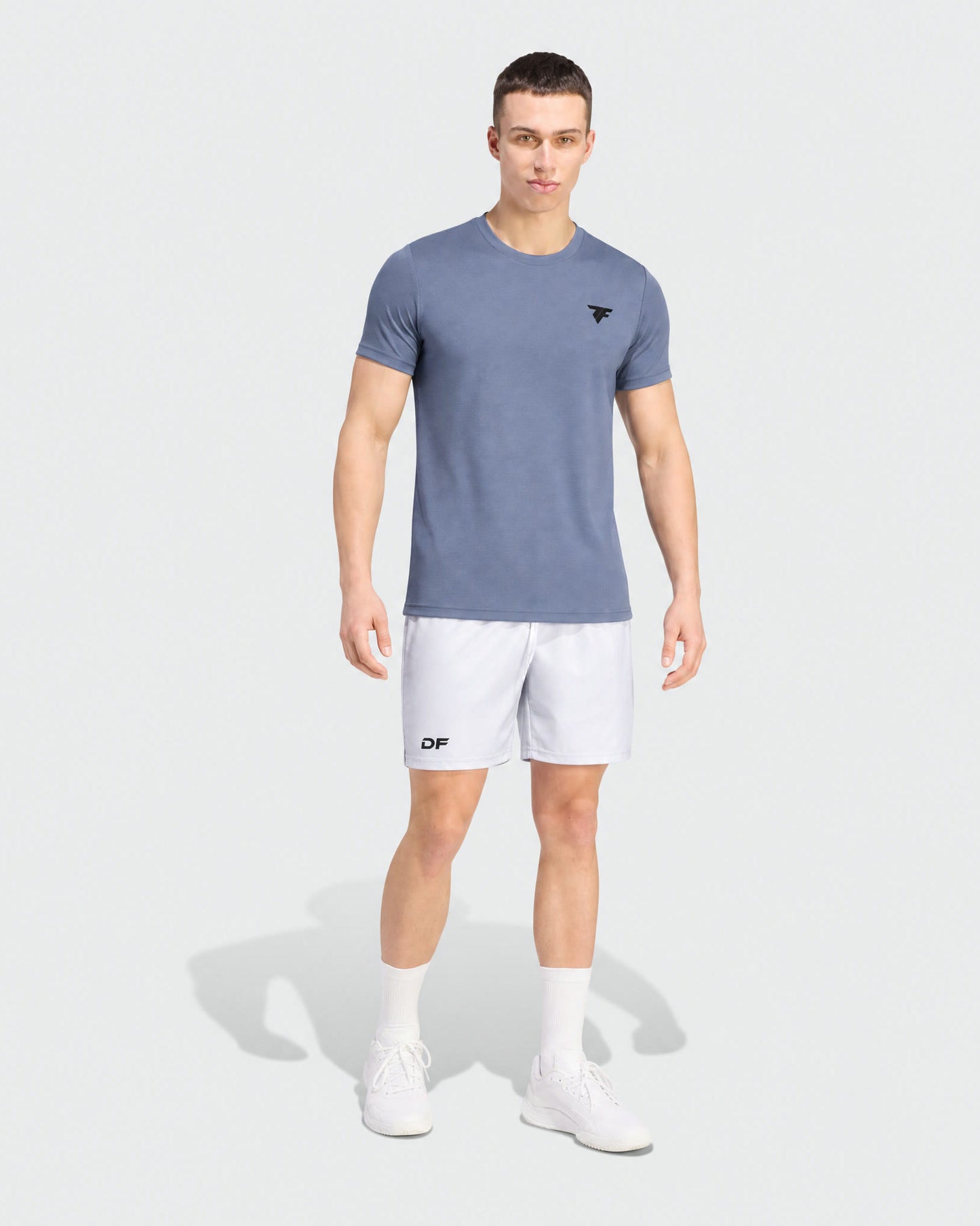 Pantaloneta Deportiva Apparel Blanca