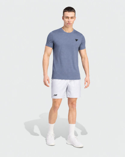 Pantaloneta Deportiva Apparel Blanca