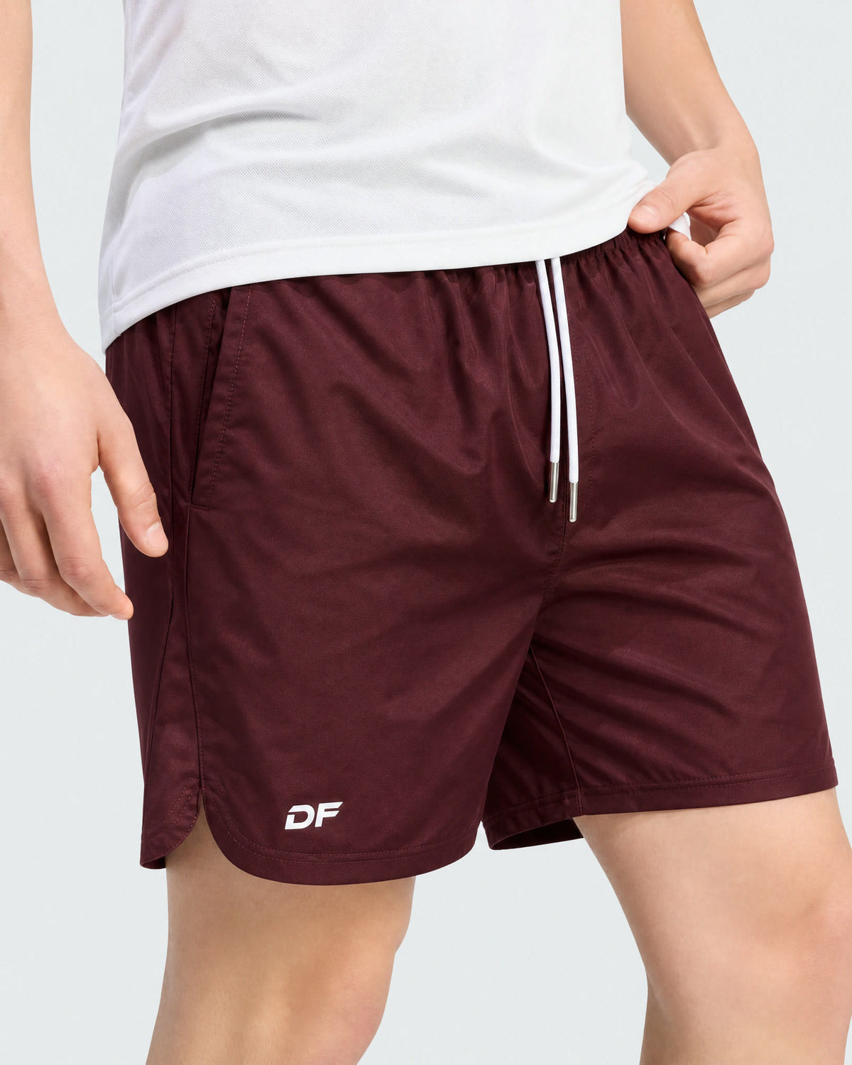 Pantaloneta Deportiva Apparel Vinotinto