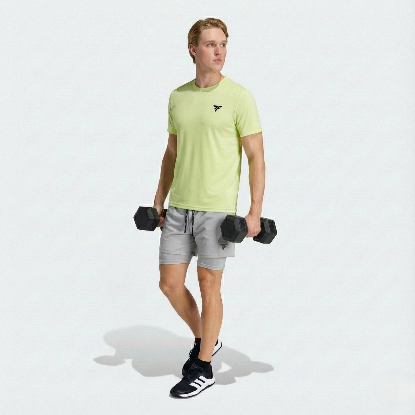 Camiseta Drafit Essentials Amarillo