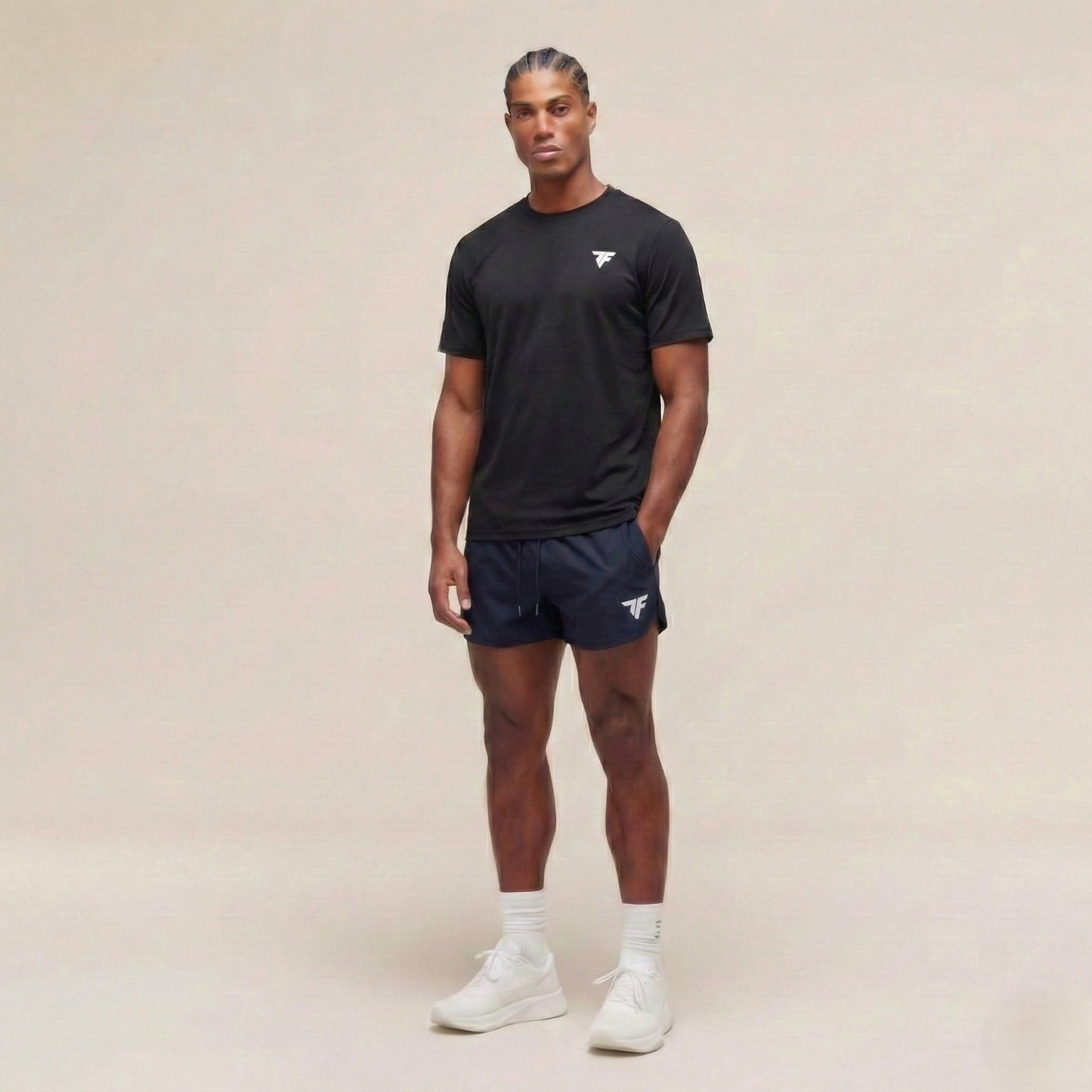 Pantaloneta Corta Azul Marino