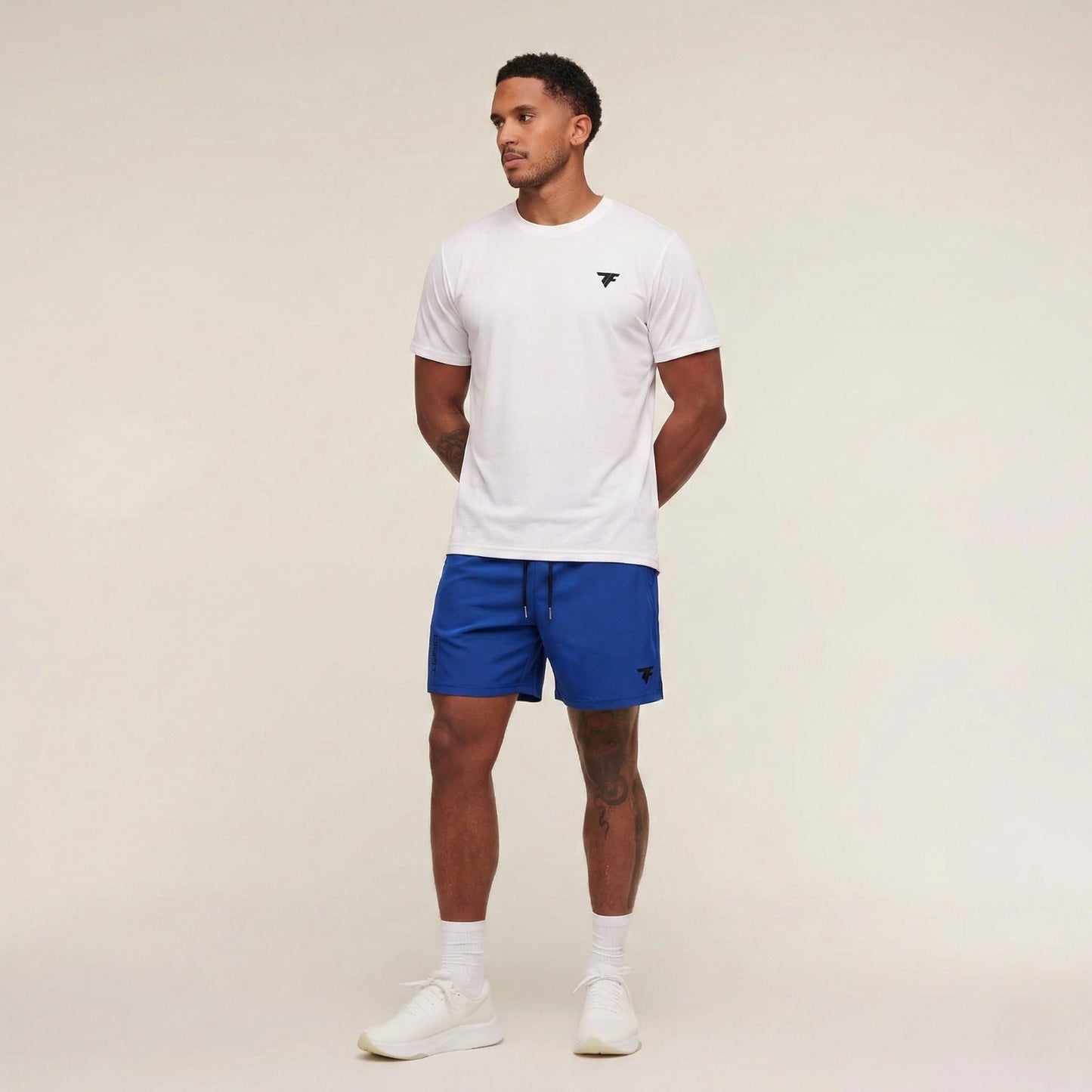 Pantaloneta Larga Azul Rey