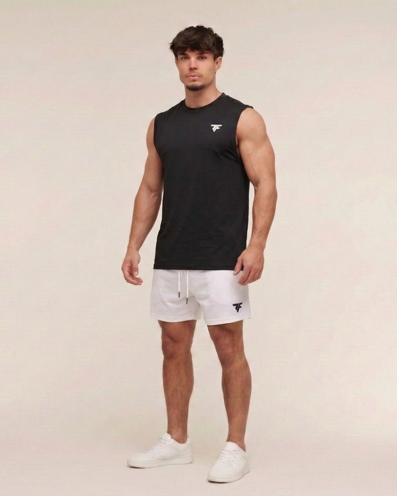 Camisilla Manga Sisa Negra