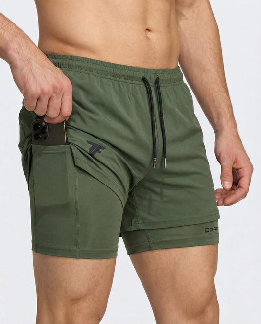 Pantaloneta Lycra Oliva