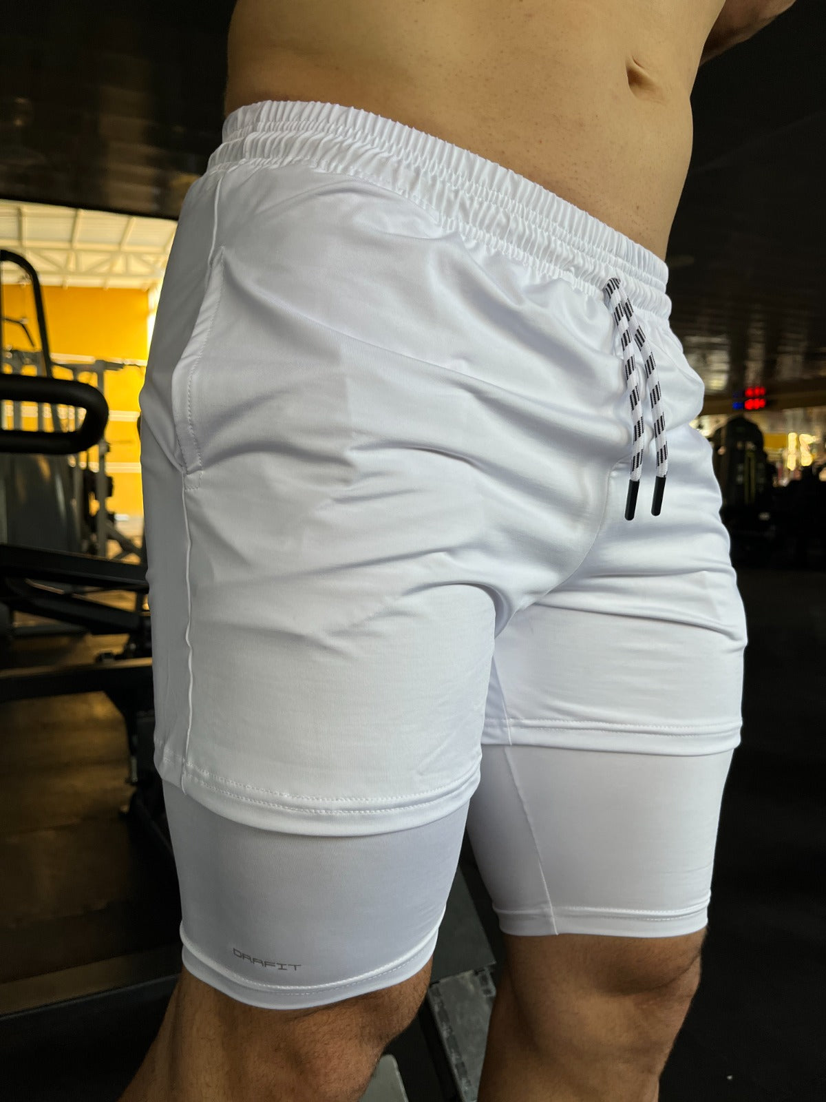 Pantaloneta Lycra Blanca