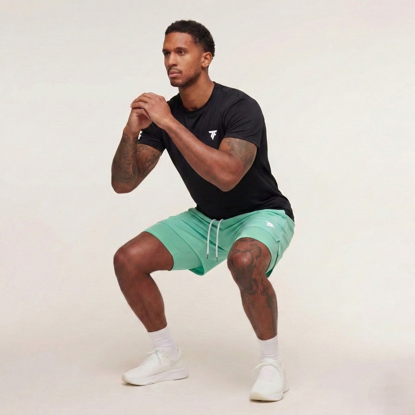 Pantaloneta Lycra Verde Claro