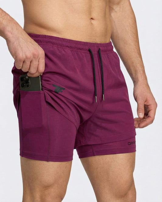 Pantaloneta Lycra Vinotinto
