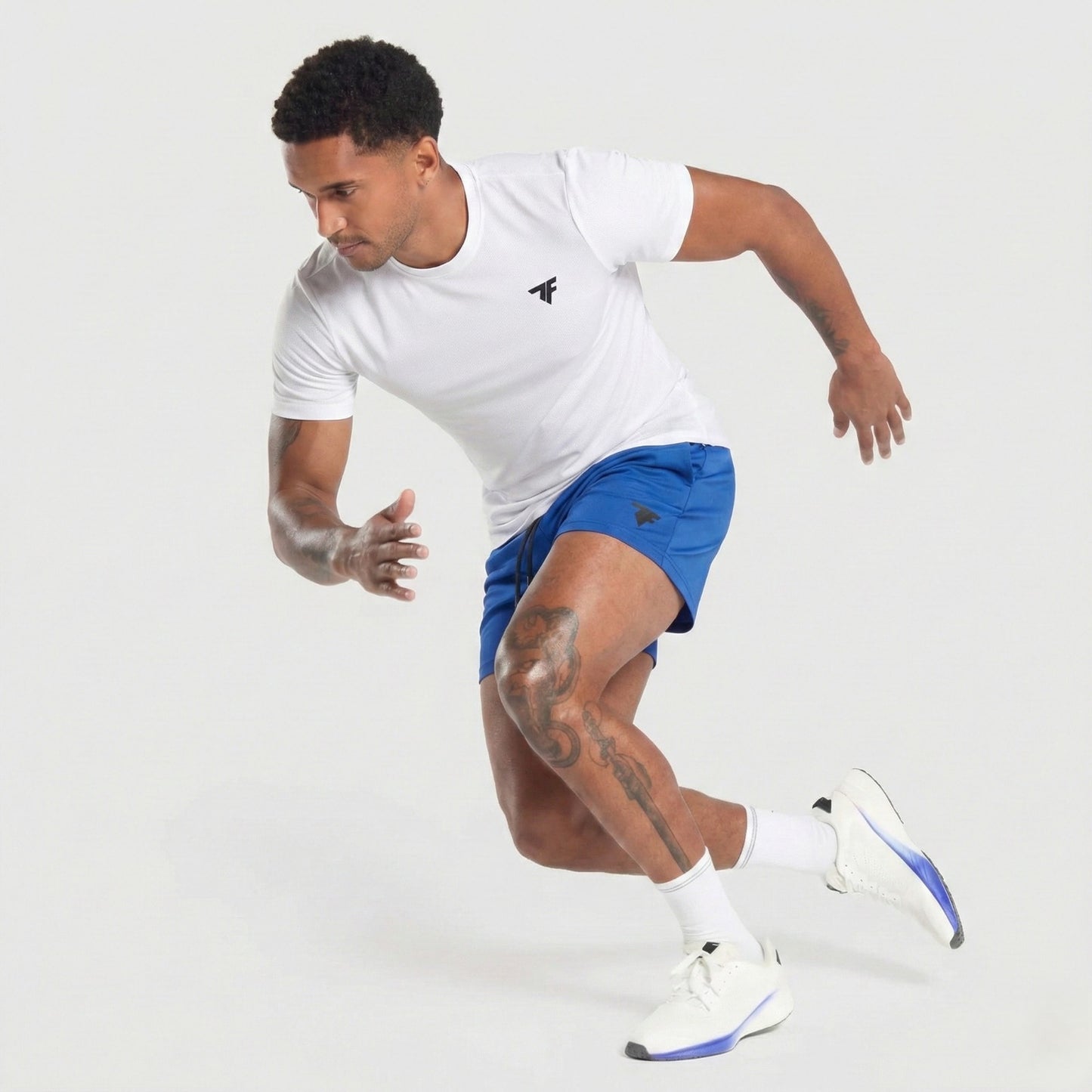 Pantaloneta Corta Azul Rey