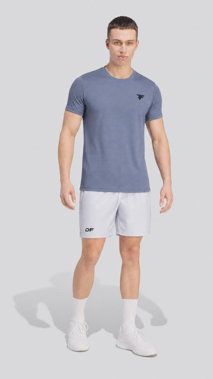 Pantaloneta Deportiva Apparel Blanca