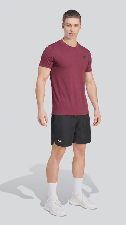 Pantaloneta Deportiva Apparel Negro