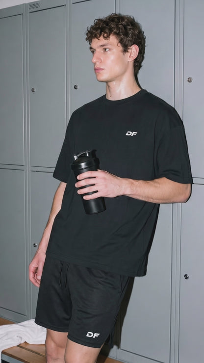 Camiseta Element Negra Oversized